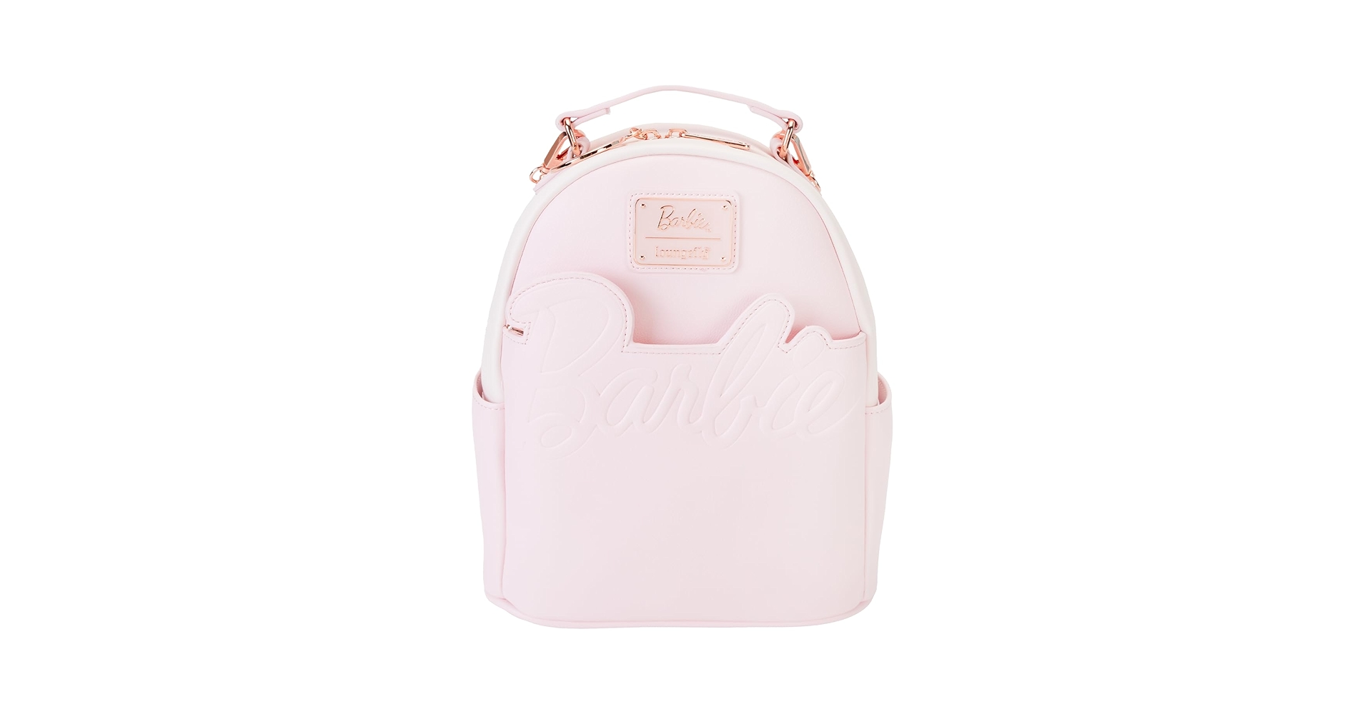 Amazon.com | Loungefly Pink Doll Logo Rose Gold Chain strap Amazon.com | Loungefly Pink Doll Logo Rose Gold Chain strap